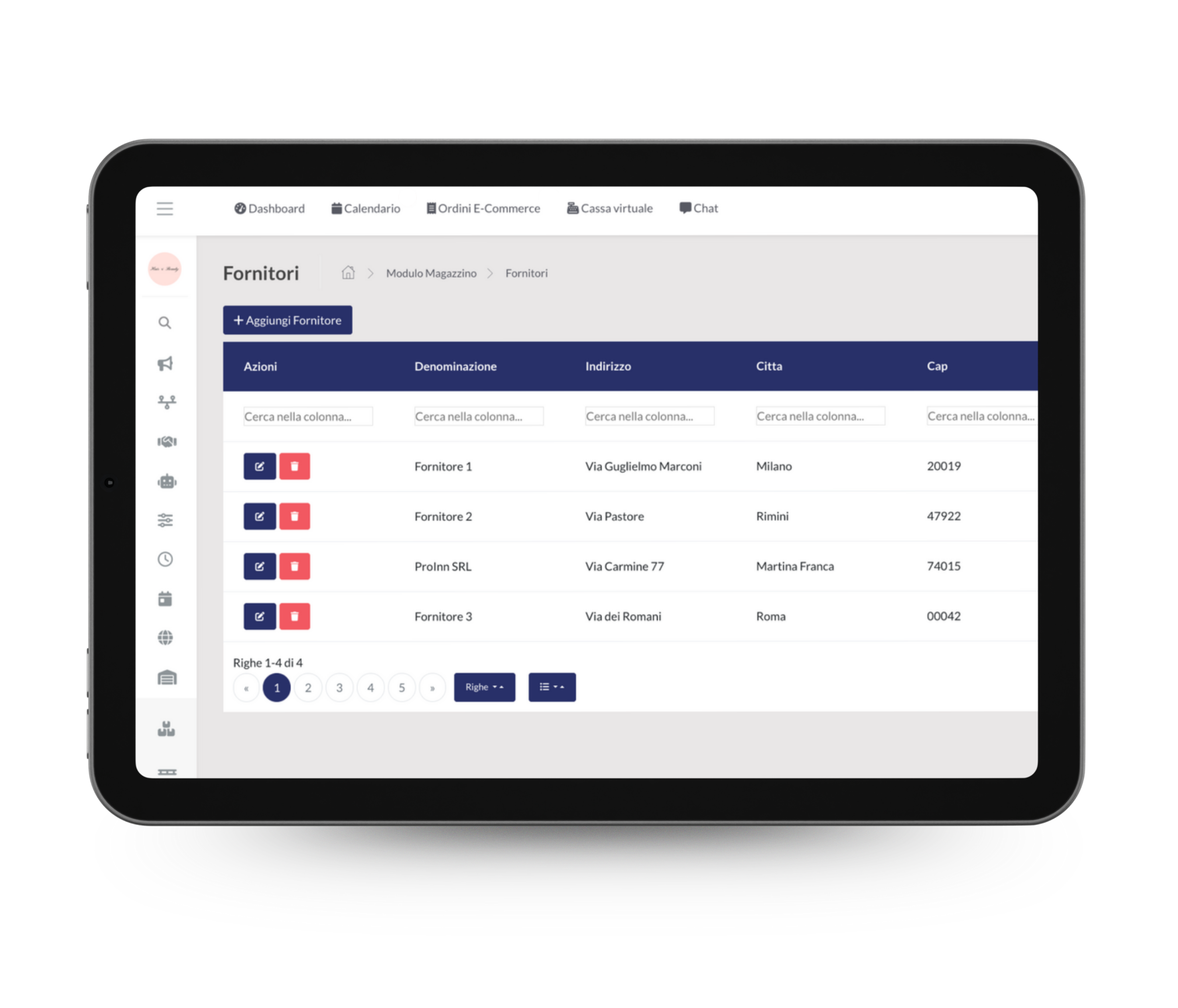 software per la logistica